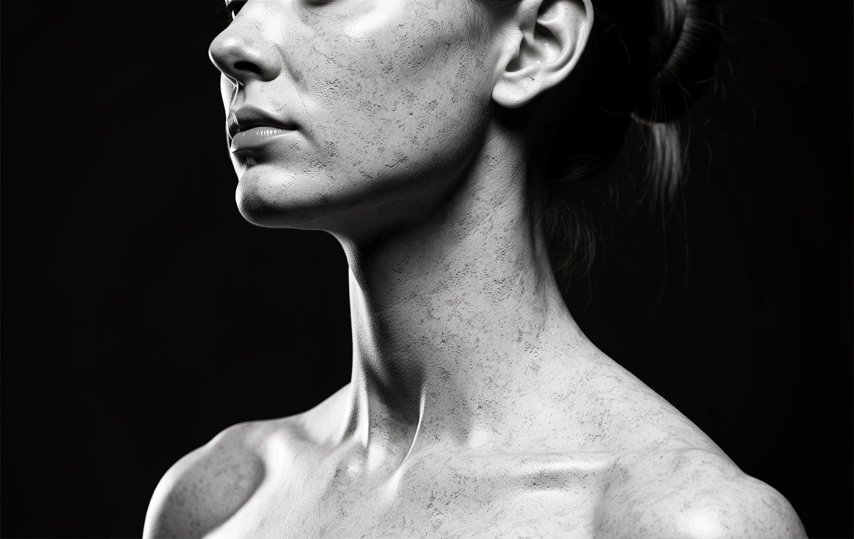 Body tension and dermal structure